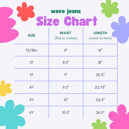 Wave Jeans - made to order
